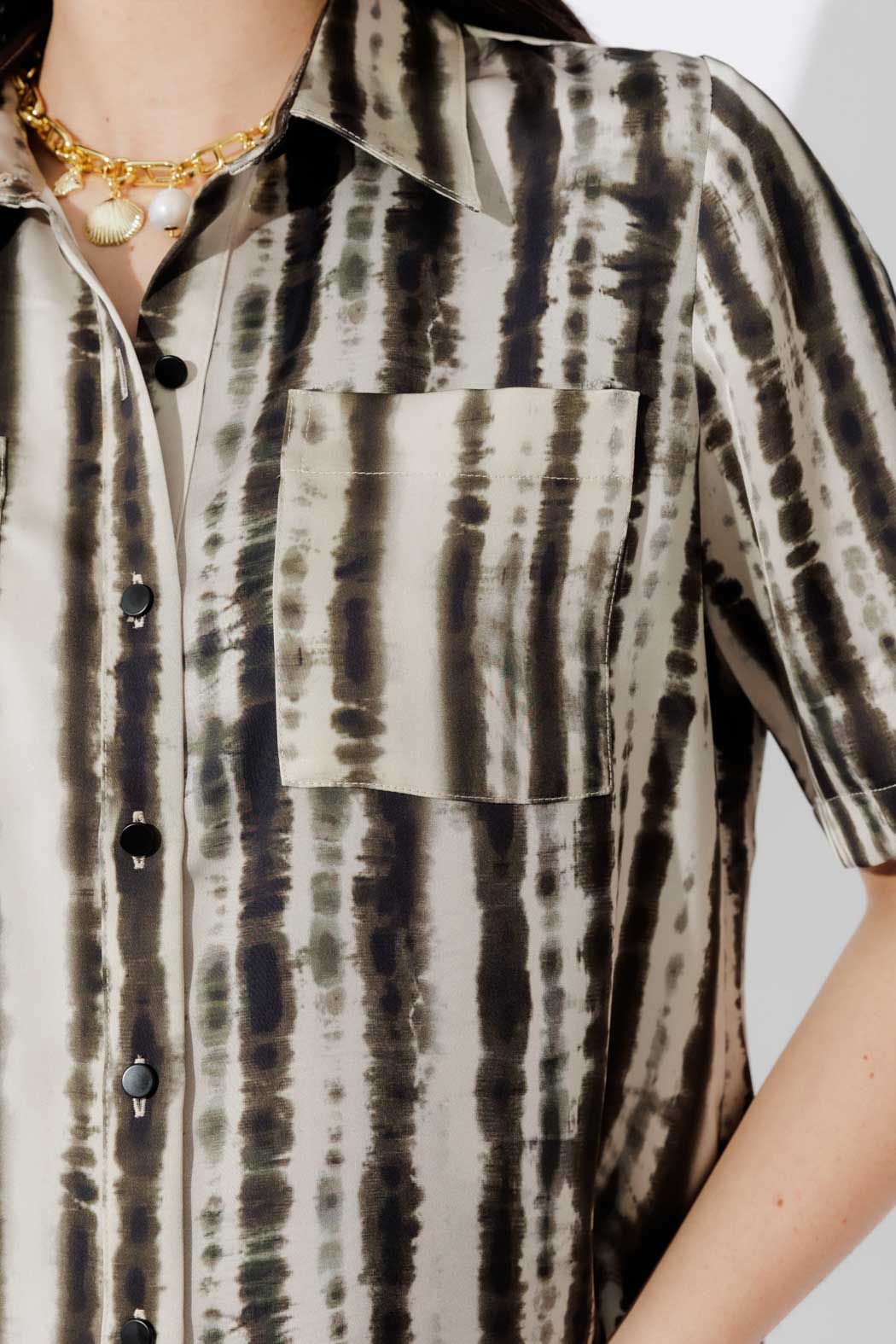 Lines Silky Lottie Shirt