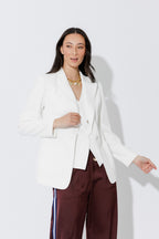 Ivory Euro Pocket Blazer