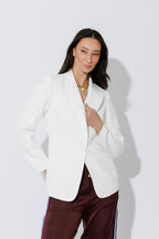 Ivory Euro Pocket Blazer