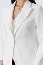 Ivory Euro Pocket Blazer