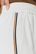 Ivory Stripe Sport Pant