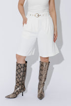 White Euro Cleo Short