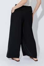 Black Side Tie Pant