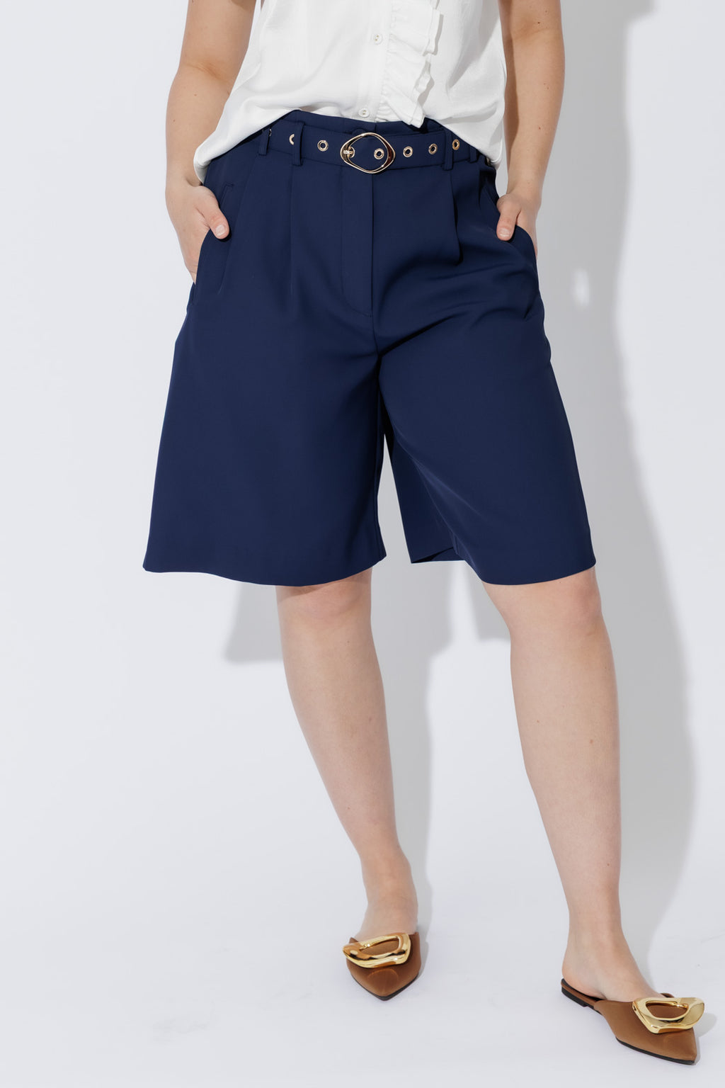 Navy Euro Cleo Short