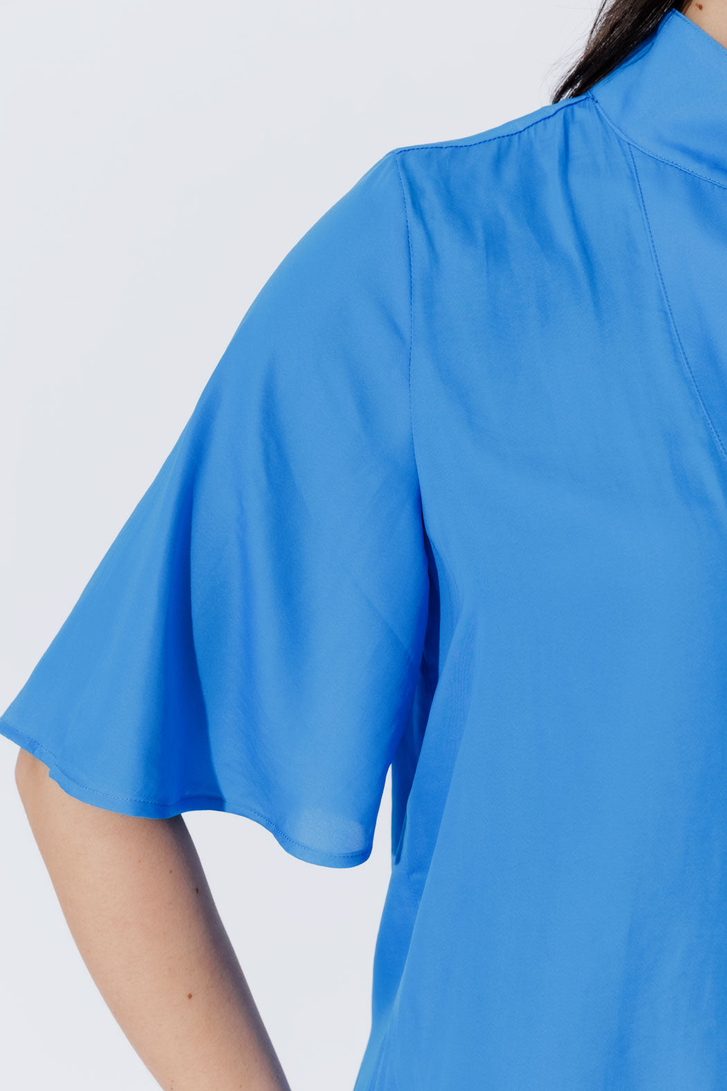 Sapphire Milan Fluted Blogger Shirt