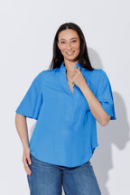 Sapphire Milan Fluted Blogger Shirt