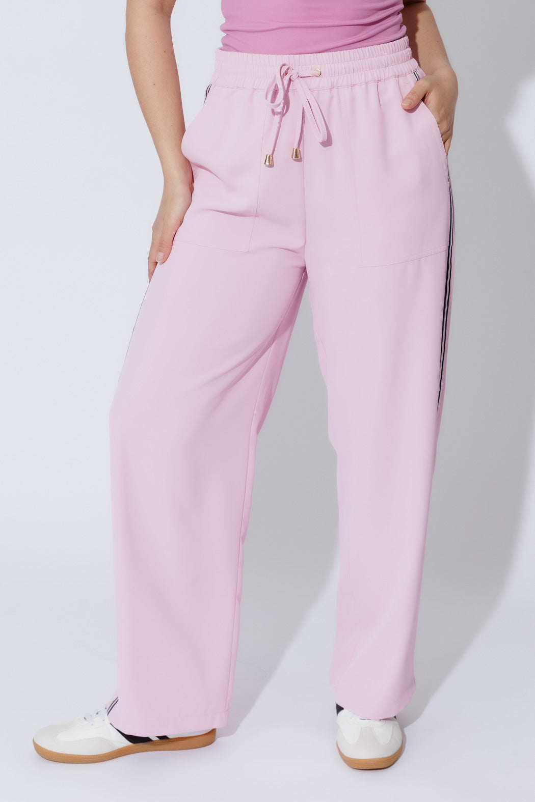 Pink Stripe Sport Pant