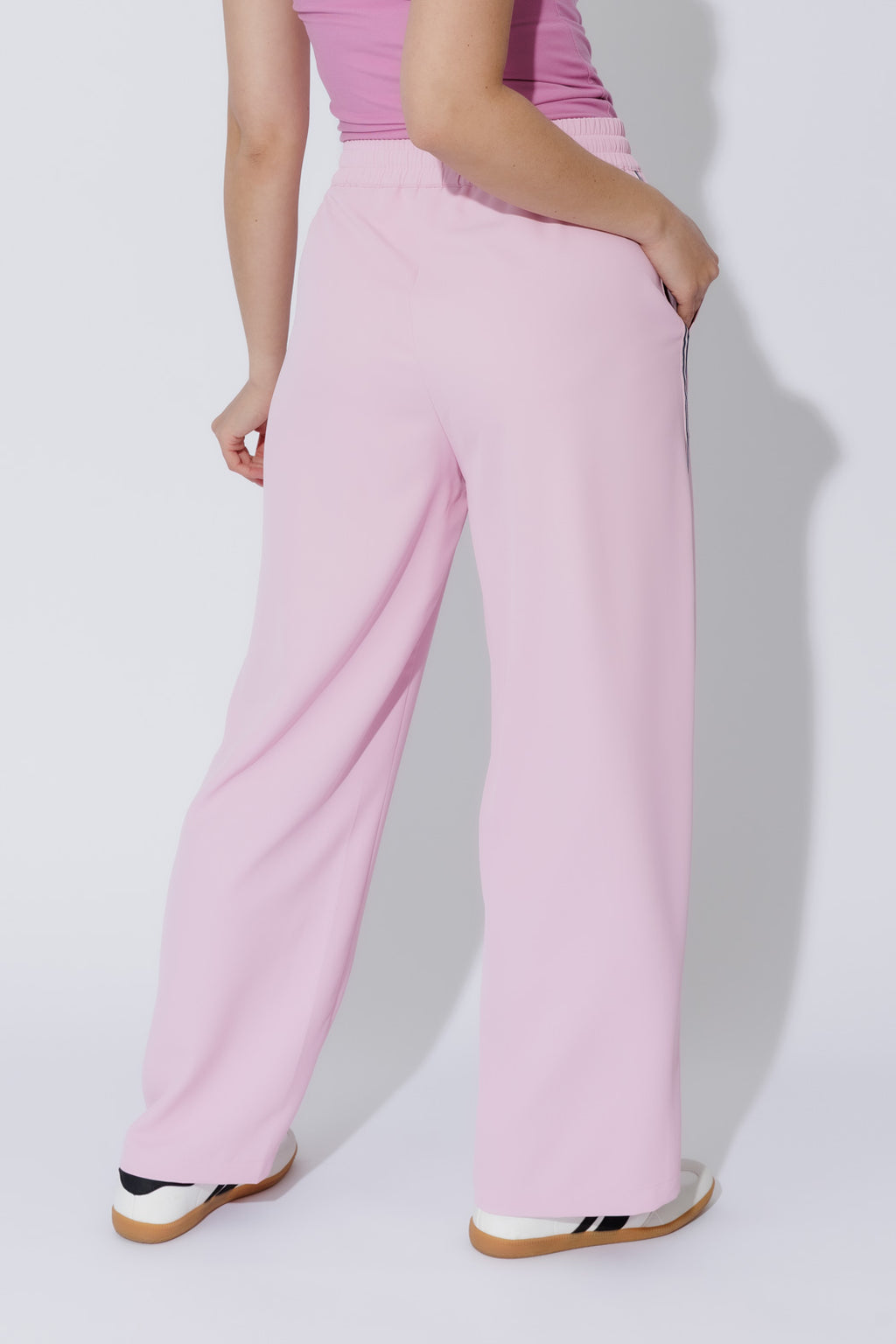 Pink Stripe Sport Pant
