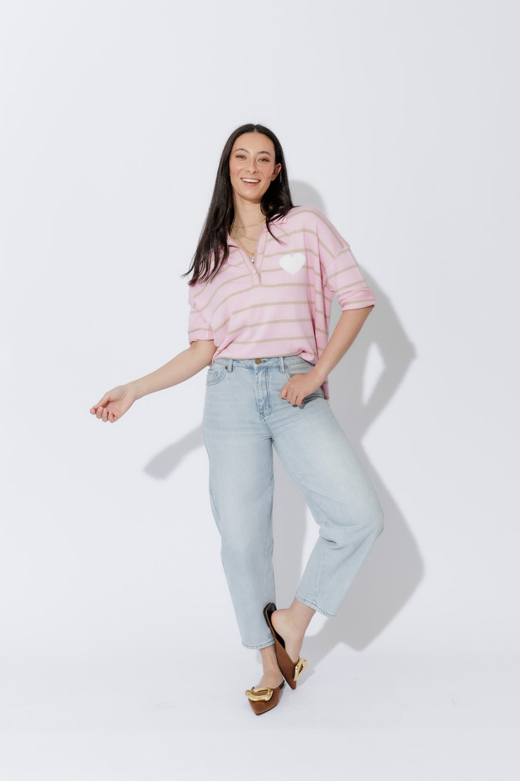 Light Denim Classic Barrel Jean