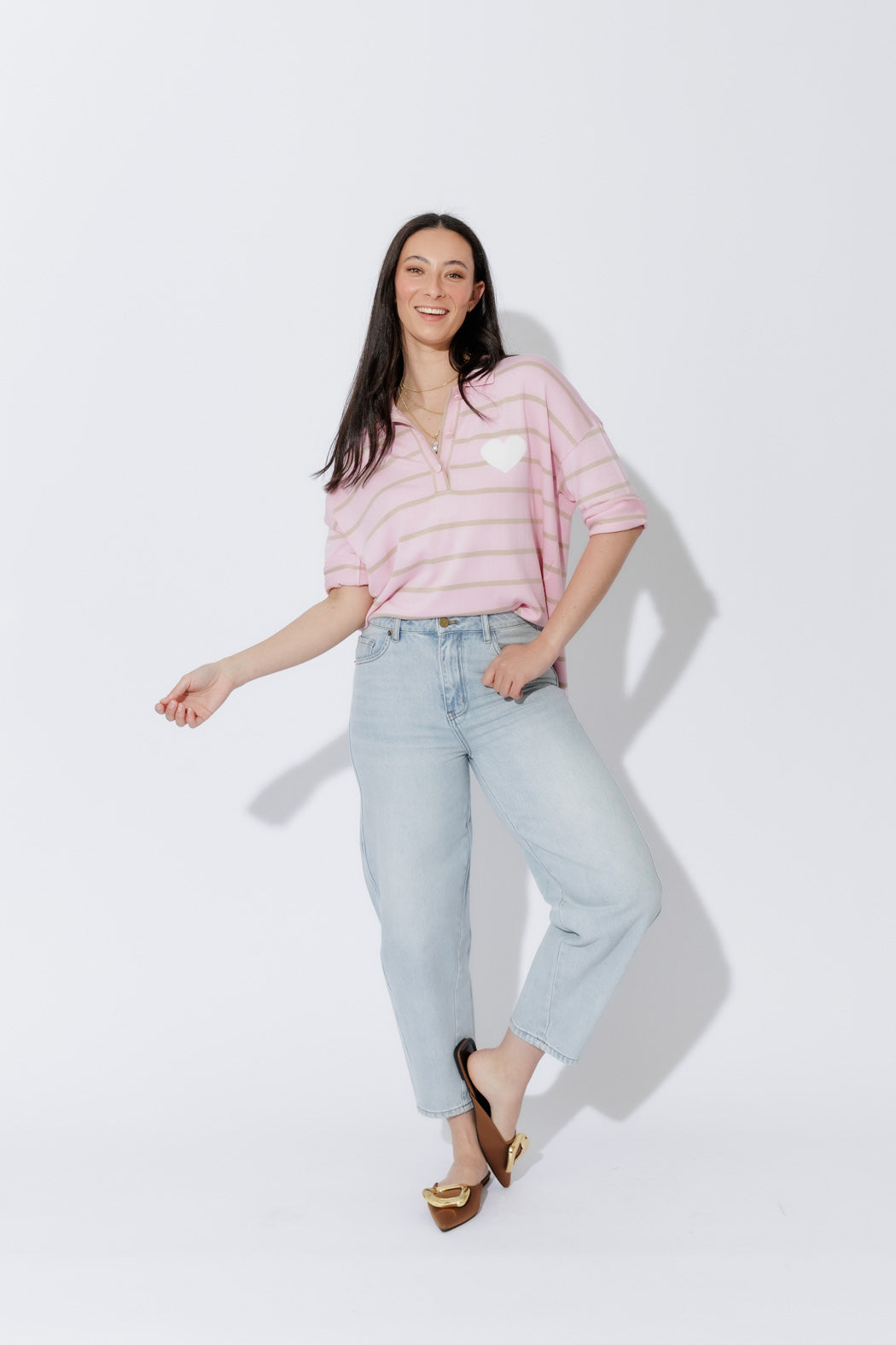 Light Denim Classic Barrel Jean