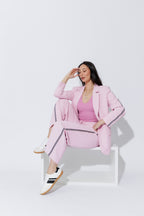 Pink Stripe Sport Pant
