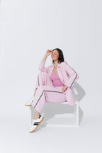 Pink Stripe Sport Pant
