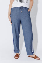 Chambray Sport Barrel Pant