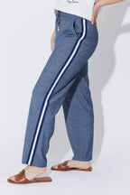 Chambray Sport Barrel Pant