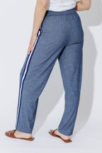 Chambray Sport Barrel Pant