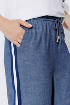 Chambray Sport Barrel Pant