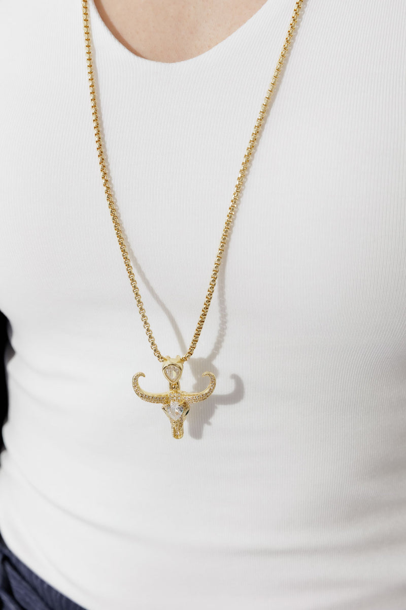 Gold Venetian Rodeo Necklace