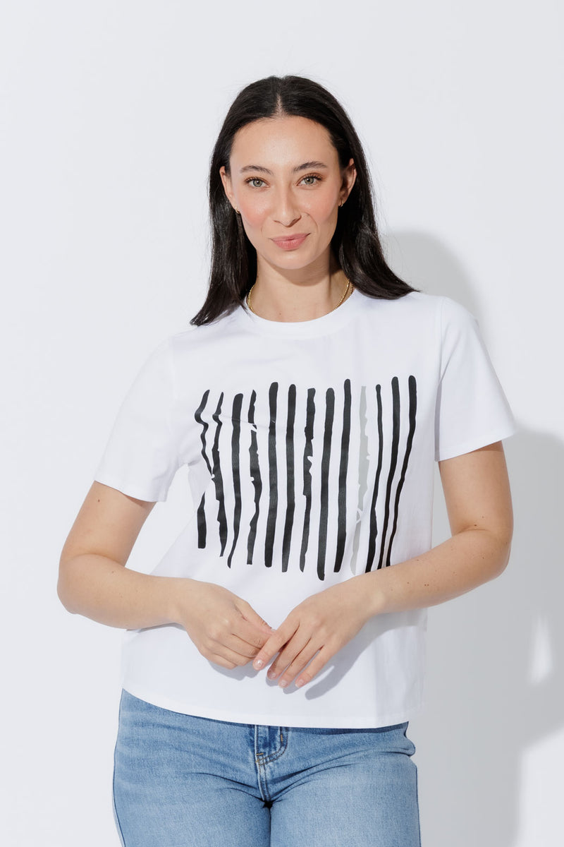 White Lines T-Shirt