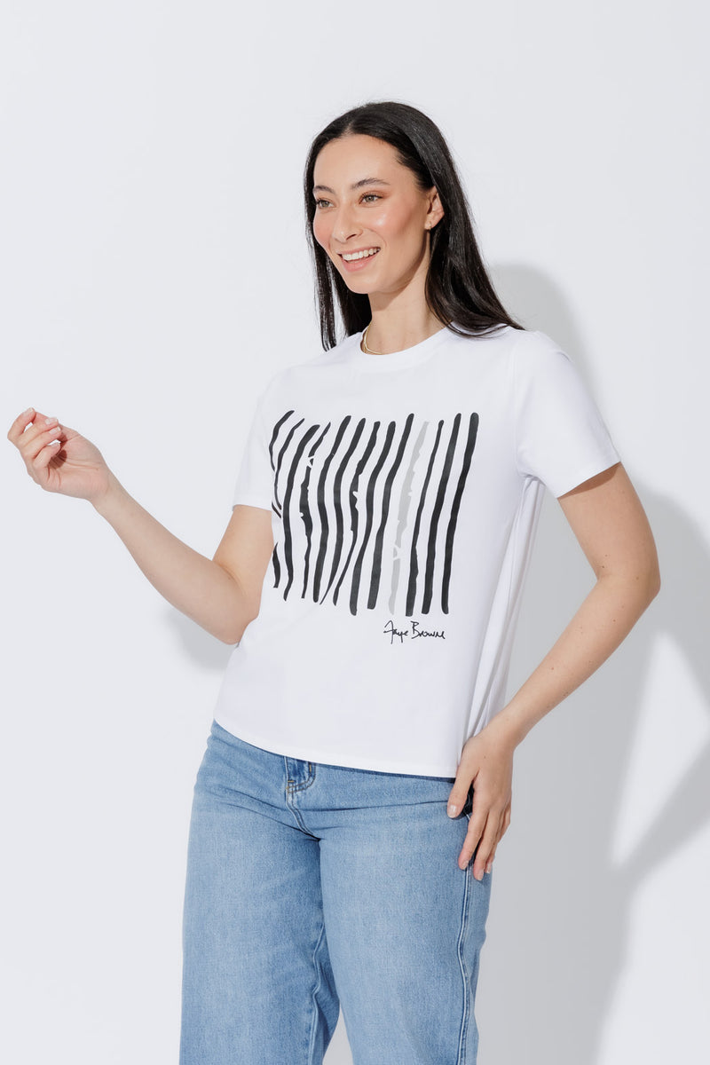 White Lines T-Shirt