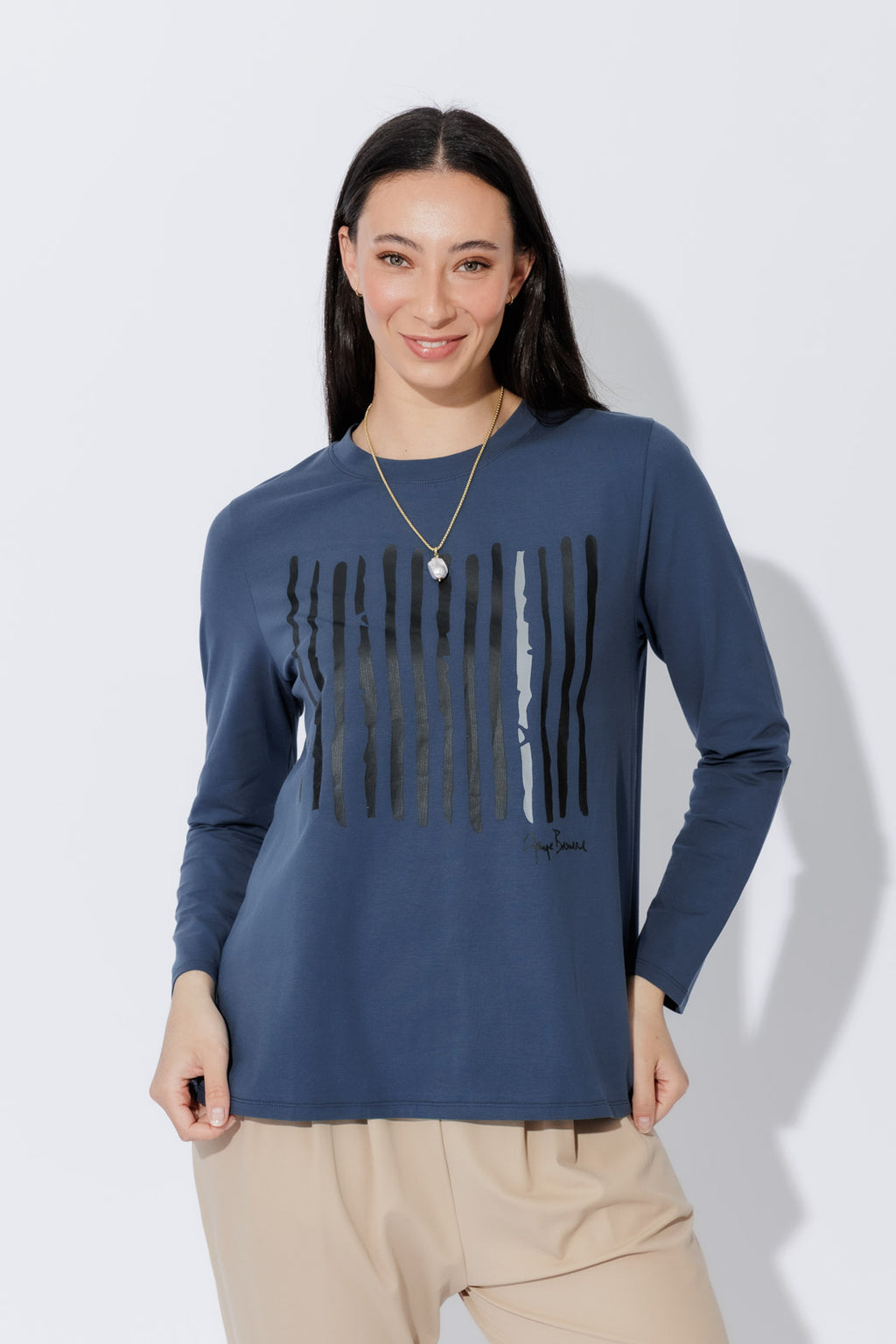 Navy Lines T-Shirt