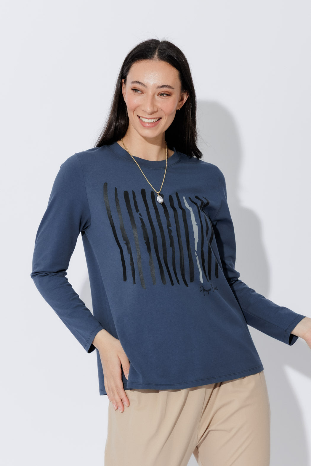 Navy Lines T-Shirt