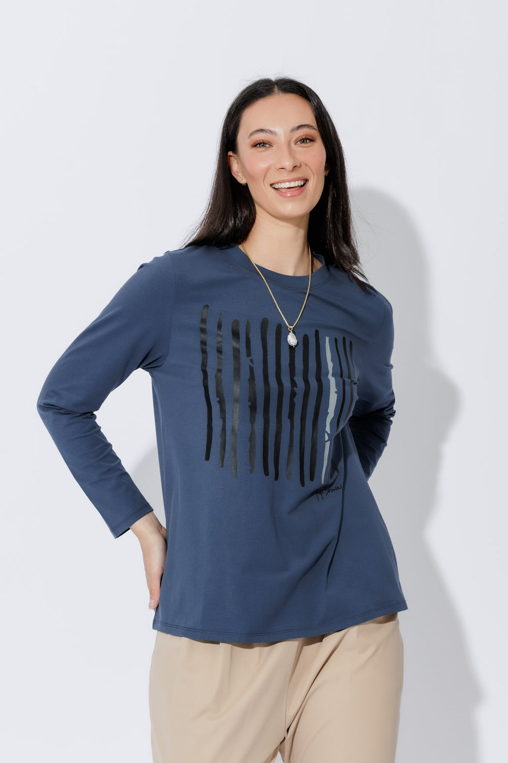 Navy Lines T-Shirt
