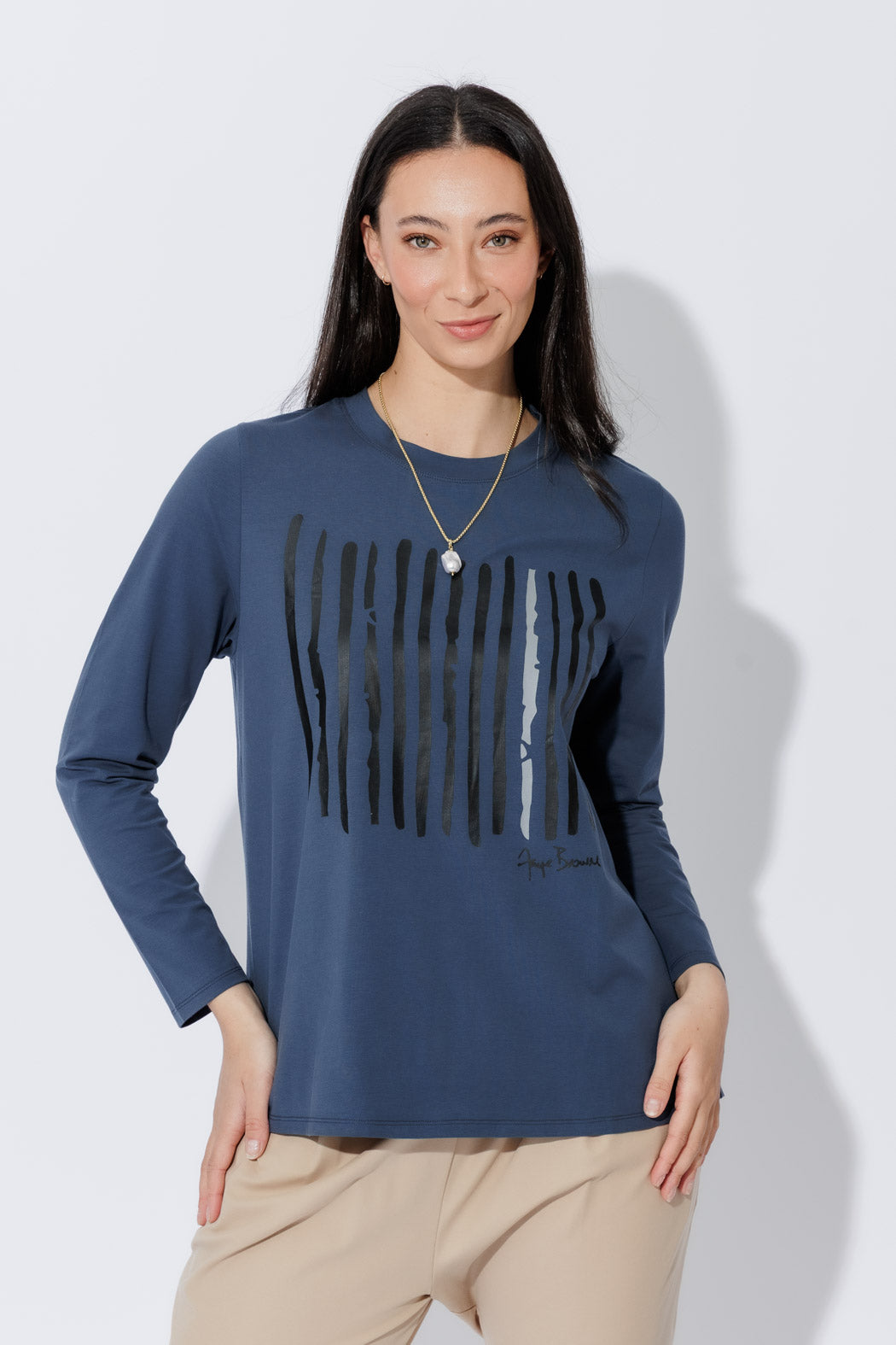 Navy Lines T-Shirt