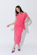 Pink Washed Cotton Harlow Dress