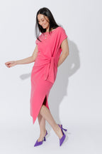 Pink Washed Cotton Harlow Dress