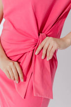 Pink Washed Cotton Harlow Dress