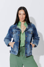 Mid Denim Love Jacket Mid Denim