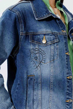 Mid Denim Love Jacket Mid Denim