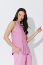 Pink Tencel Flippy Cami