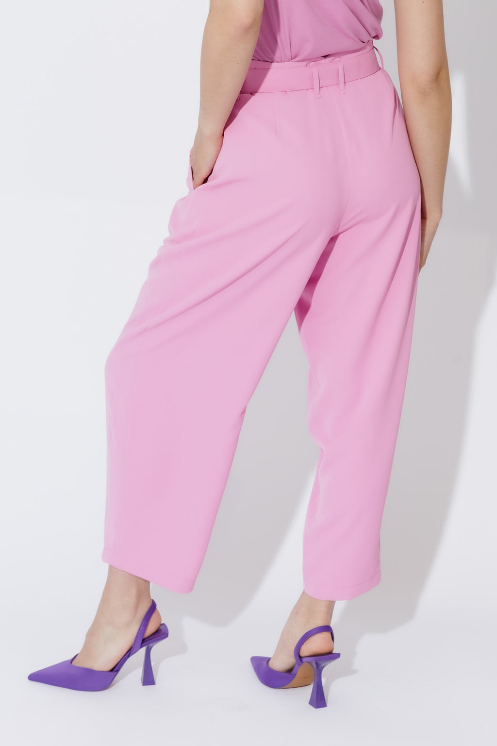 Pink Euro Barrel Cleo Pant