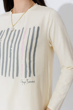 Lemon Lines Long Sleeve T-Shirt