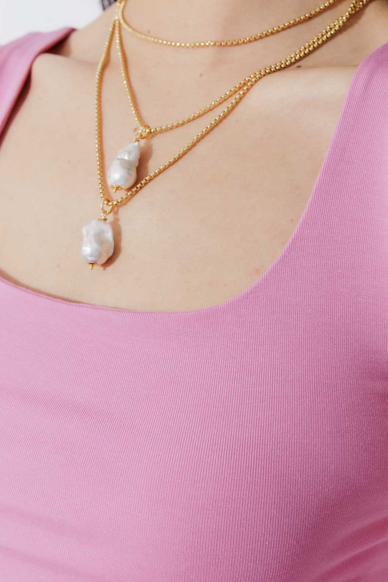 Pink Tencel Body Cami