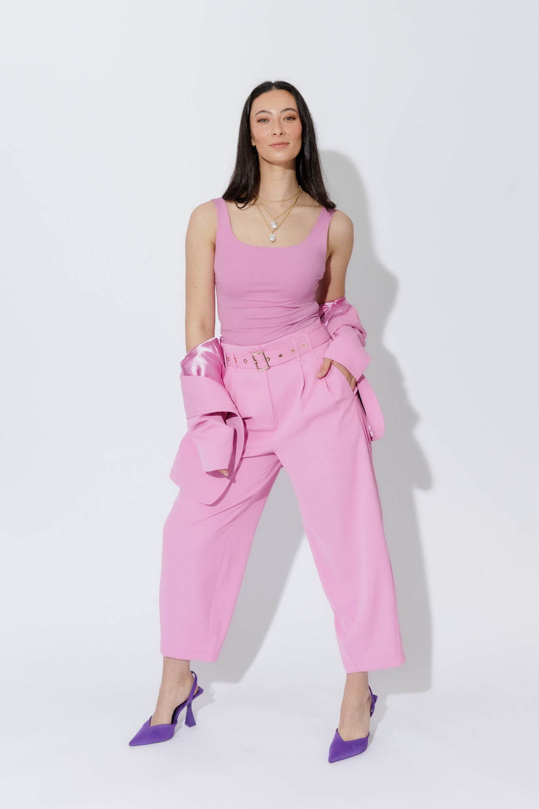 Pink Tencel Body Cami