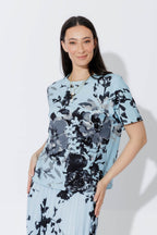 Blue Floral T-Shirt