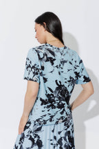 Blue Floral T-Shirt