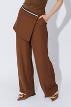 Cocoa Euro Drape Pant