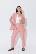 Blush Sport Paperbag Pant