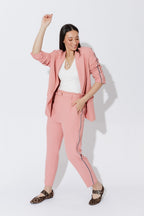 Blush Sport Paperbag Pant