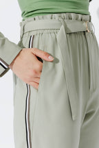 Mint Sport Paperbag Pant