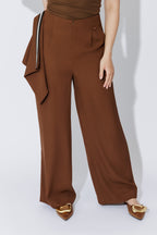 Cocoa Euro Drape Pant