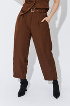 Chocolate Euro Barrel Cleo Pant