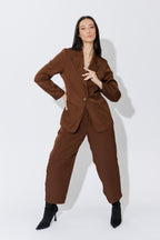 Chocolate Euro Barrel Cleo Pant