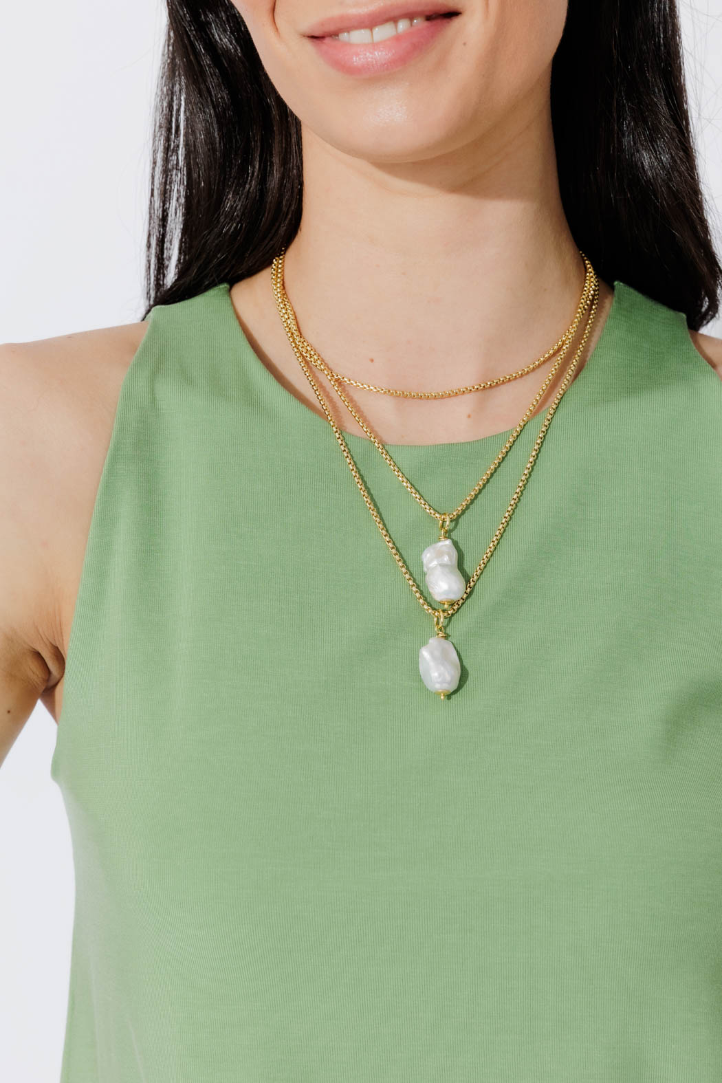 Mint Tencel Flippy Cami