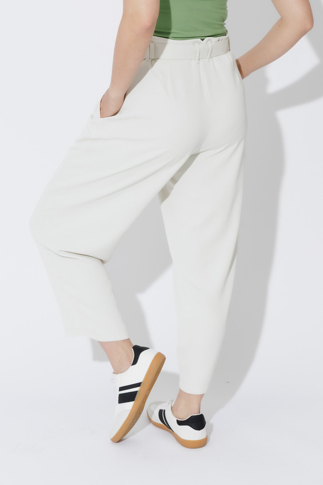 Ivory Euro Barrel Cleo Pant