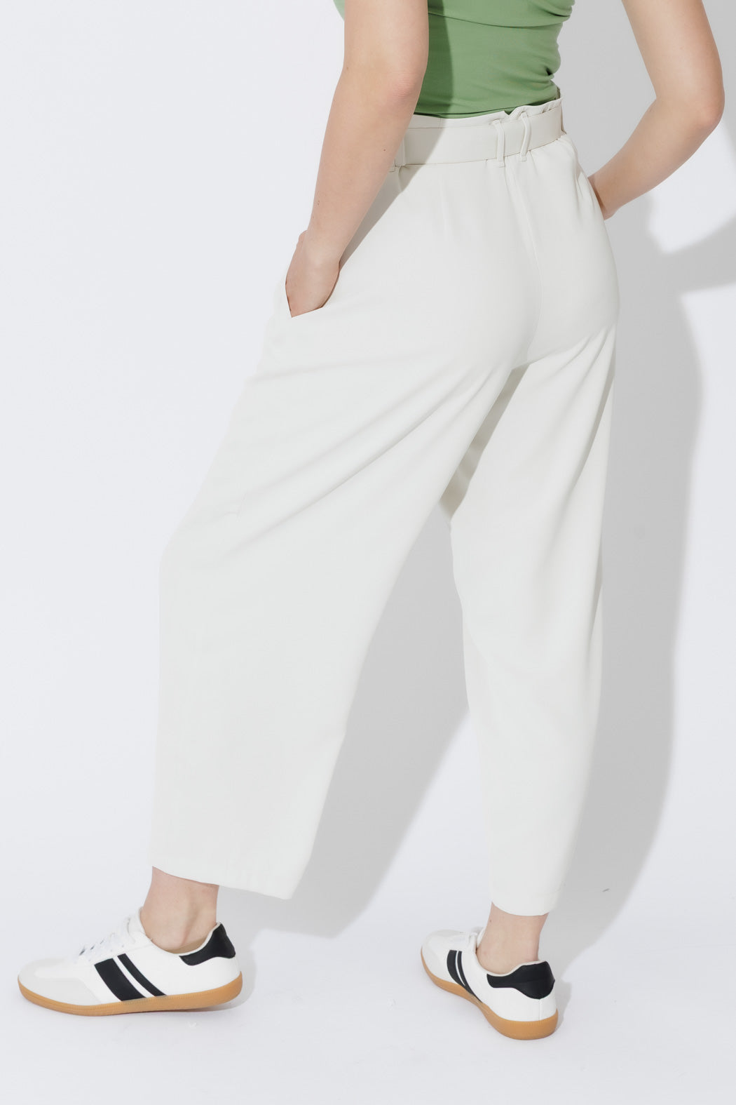 Ivory Euro Barrel Cleo Pant