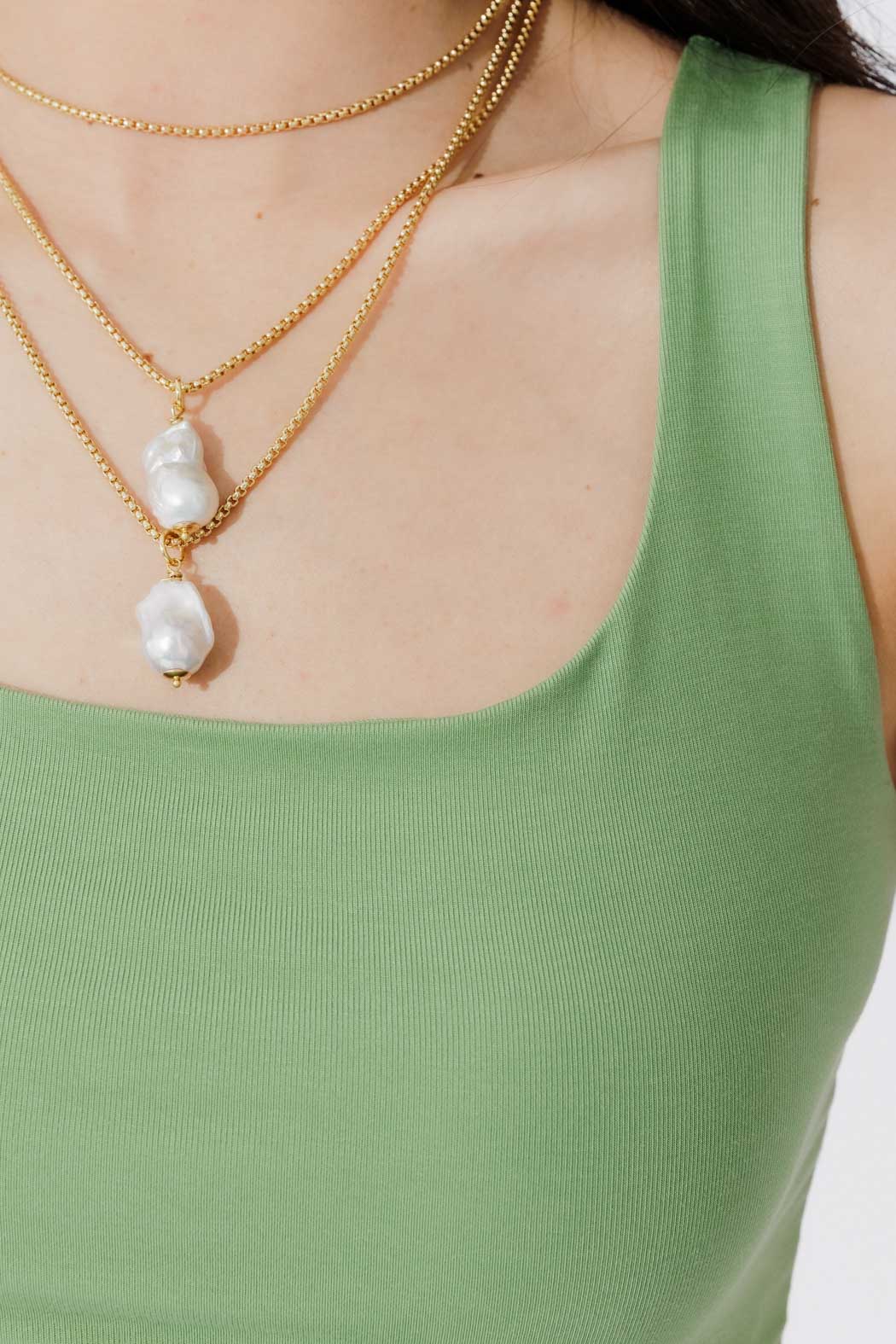 Mint Tencel Body Cami